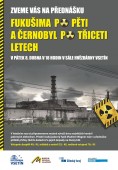 Plakát - Fukušima a Černobyl